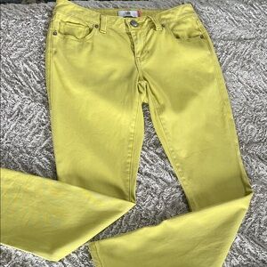 CAbi Women's Vibrant Yellow Skinny Jeans